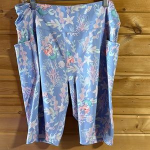 Disney little mermaid bike shorts